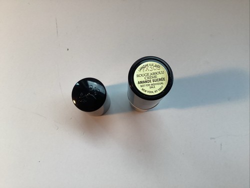 Lancome Lipstick Rouge Absolu Creme Amande Sucree RARE HTF COLOR - Picture 4 of 4