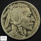 1924 S Buffalo Nickel 5C