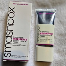 SMASHBOX PHOTO FINISH RESURFACE Smooth + Renew Face Primer 1 fl oz Authentic NIB