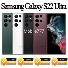 New in Box Samsung Galaxy S22 Ultra 5G 128GB/ 256GB Factory Unlocked SM-S908U