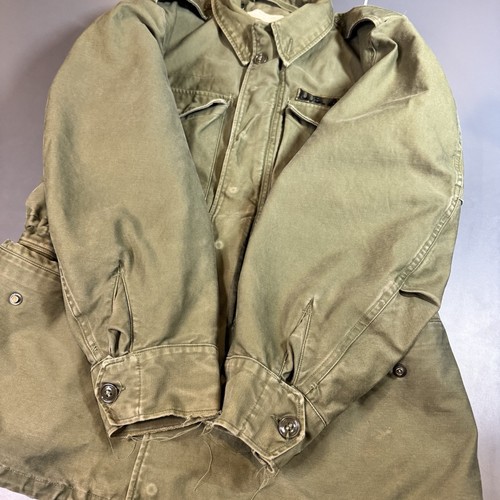 Vintage M65 Field Jacket Vietnam Cold Weather US Army Coat OG-107 Small Short - Picture 4 of 21
