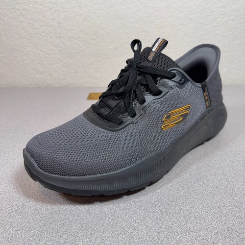 Scarpe sneakers Skechers slip-in uomo 9,5 equalizzatore 5,0 grigio 232460 - Foto 7 di 15