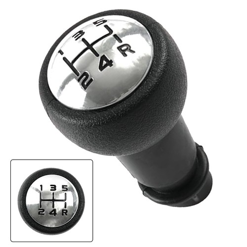 Aesthetic Appeal Of This Black Chrome 5 Speed Shift Lever For Vehicles - Picture 5 of 10