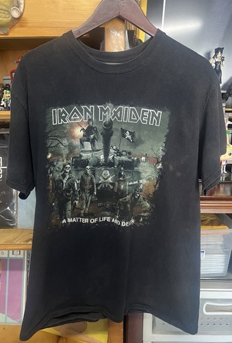 Iron Maiden T-Shirt “A Matter Of Life… (Skeleton Army)” 2 SideGraphics BLK LARGE