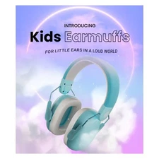 Eargasm Kids Earmuffs Ear Plugs - BLUE - NEW IN BOX (NIB)