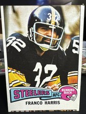 1975 Topps Franco Harris #300 - (FBF) Worst Miscut Ever?