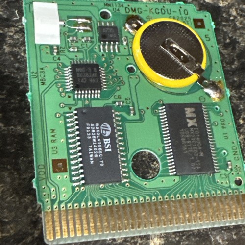 Pokemon Crystal Version (Nintendo GameBoy Color) Authentic Tested New Battery - Picture 3 of 7