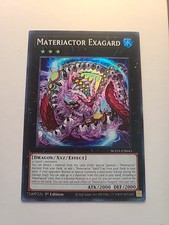 Yugioh! Materiactor Exagard - SUDA-EN045 - Super Rare - 1st Edition Near Mint