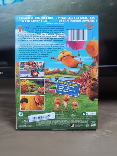 Dr. Seuss The Lorax (DVD) - Free CAN Shipping - Picture 2 of 7