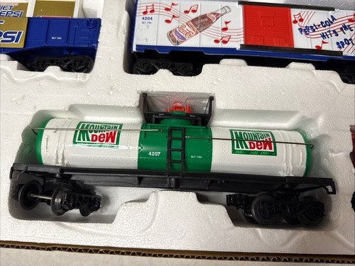 Juego de trenes The New Pepsi Generation coleccionable 1994 calibre 0-27 vintage nuevo en caja B29 - Imagen 8 de 17