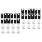  200 PCs empfindliche Braut Bräutigam geformte Süßkisten Hochzeits