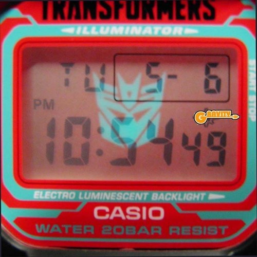 Casio G-SHOCK x Transformers DW-5600TF19-SET Master Nemesis Prime Limited  USED - Picture 7 of 10