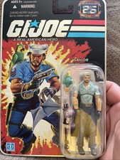 Hasbro G.I. Joe 25th Anniversary Shipwreck W Shark Tattoo Foil Back Card 2007