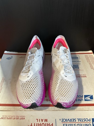 Nike Wmns ZoomX Vaporfly NEXT% 3 ‘White Vivid Purple’ DV4130 104 Size 10 - Picture 4 of 7