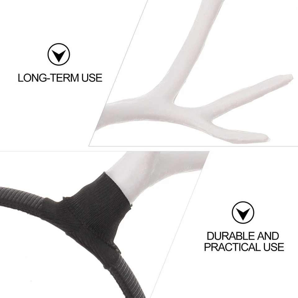 Deer Costume Headband Headdress Headwear Christmas Hair Accessory - Image 2 of 4