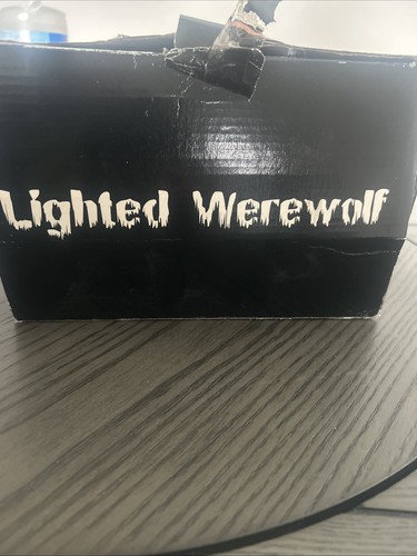 Groundbreaker Werwolf Vintage All Hallow's Eve Blasform beleuchtetes Herz Halloween - Bild 5 von 8