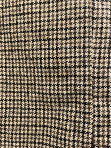 ZARA Girls Brown/Tan/Black Plaid Tweed Jacket Sz 8 - Picture 5 of 7