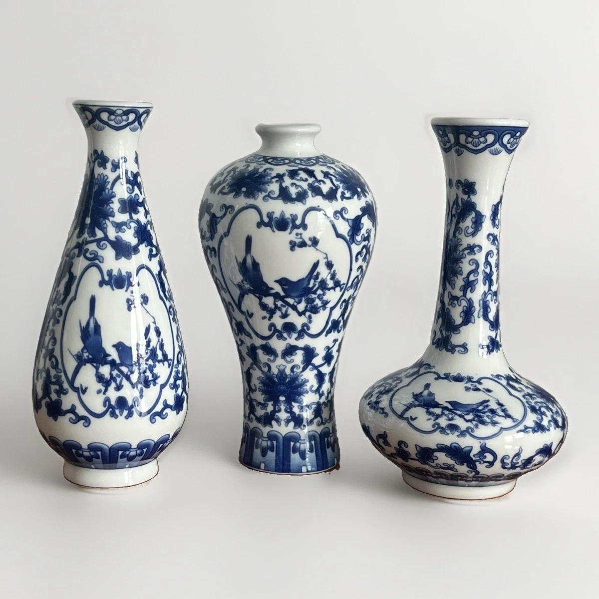 蓝色1940 年后中国古董花瓶| eBay