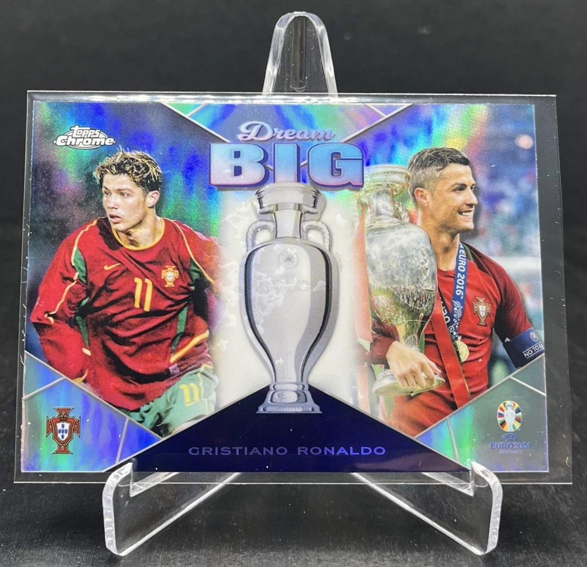 Topps Chrome Uefa Euro 2024 Cristiano Ronaldo #DB-7 for sale | eBay