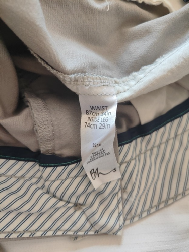 Mens Chinos BHS 34 waist 29 leg - Picture 4 of 4