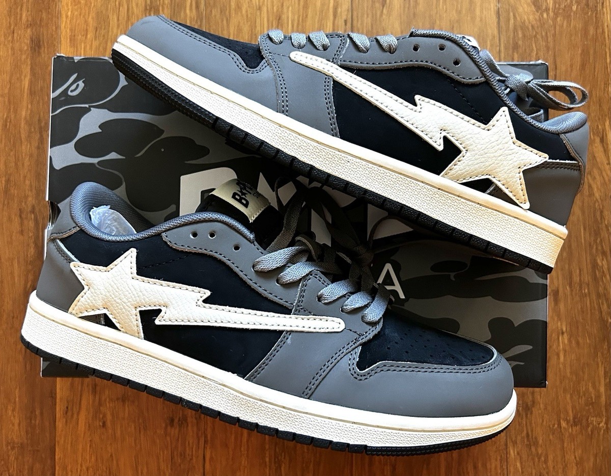NEW WITH BOX Indigo Studios LA Bapesta Travis Scott PHANTOMS