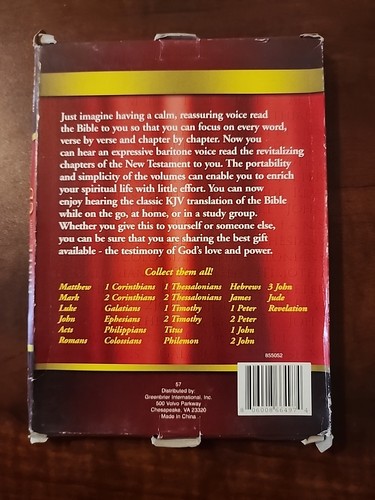 Bible On Audio CD Volume 4: Mark 8-16 New Testament - Music CD 💿 - Picture 2 of 2