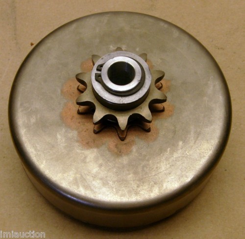 Go Kart Mini Bike #40 Chain Clutch 1 inch 10 Tooth - Picture 1 of 3