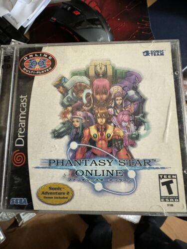 Phantasy Star Online (Sega Dreamcast, 2001) NTSC-U/C VGA Complete And Tested - Picture 1 of 4