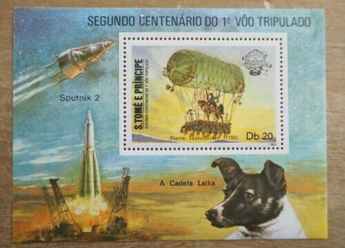 Sao Tome E Principe planes , aviation 7 souvenir sheets set MNH cat.v 60 euros - Picture 5 of 8