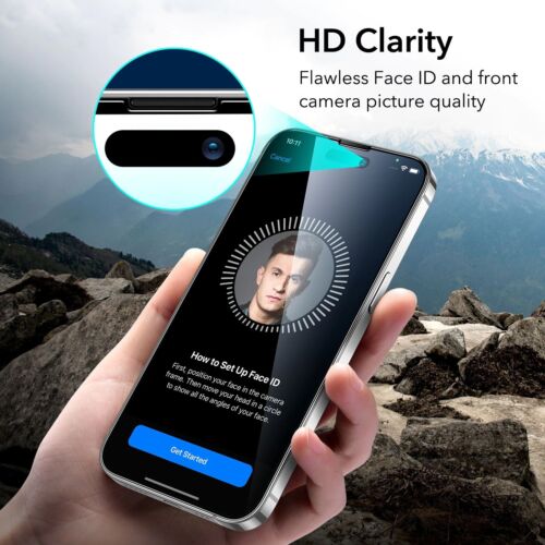 Full Edge to Edge Screen Protection REAL Tempered Glass for iPhone 14 Plus 6.7" - Picture 9 of 11