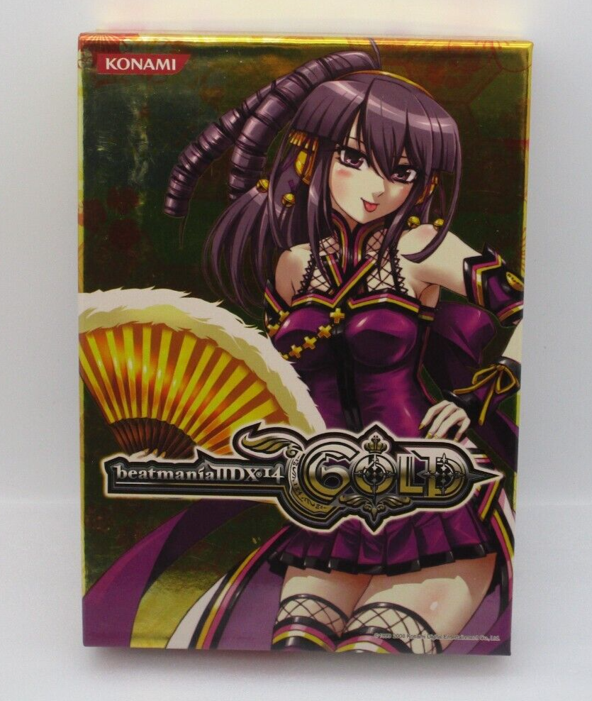 Beatmania IIDX 14 GOLD Limited Edition PS2 w/ Slipcase & DVD Beatmania IIDX 14 GOLD Limited Edition PS2 w/ Slipcase & DVD