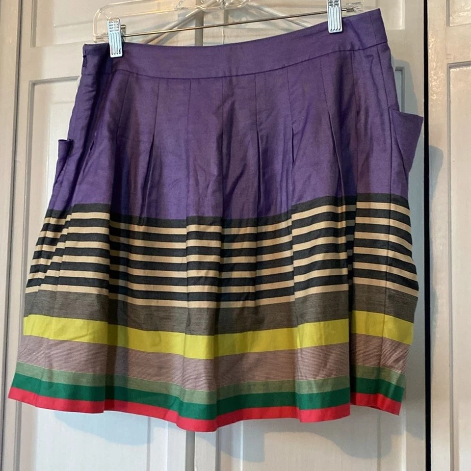 Ted Baker London pleated mini.  Pockets, pleats, pretty - Size M Foto 4 de 4