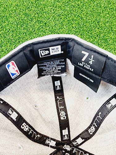Cleveland Cavaliers New Era Hat Cap 59Fifty Size 7 1/4 Gray Fitted NBA New Tags - Picture 6 of 6