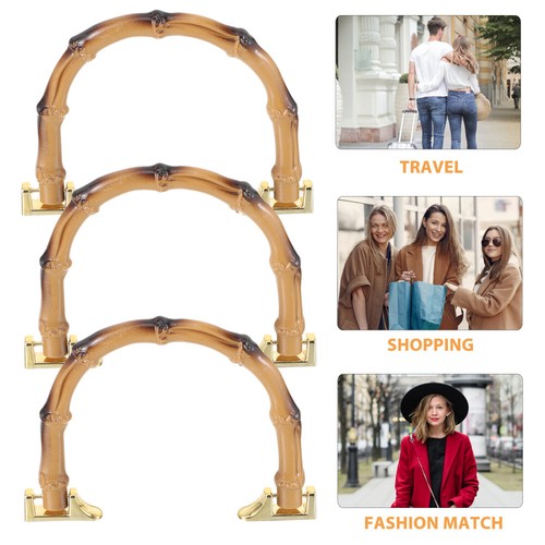 3 pezzi accessori borsa ragazza premium creativi pratici manico borsa delicato fai da te - Foto 9 di 12
