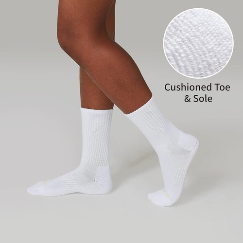 Men's and Women's 4-8 Pairs Athletic Crew Socks - Cushioned Comfort Tie Dye - Picture 6 of 9