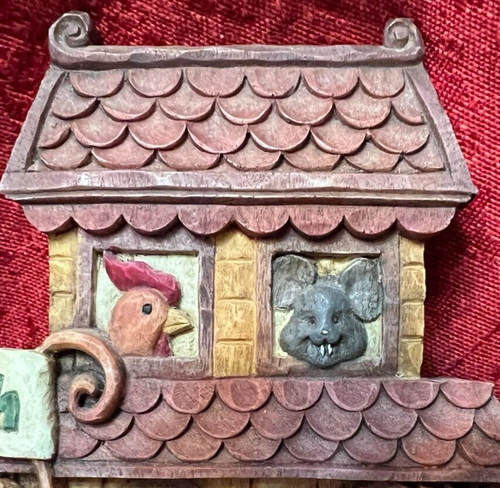3D *Rare Heavy NOAH's Arc & Animals Tri-Fold Stand-Alone Room Decor 9" x 6" EUC - Picture 8 of 9