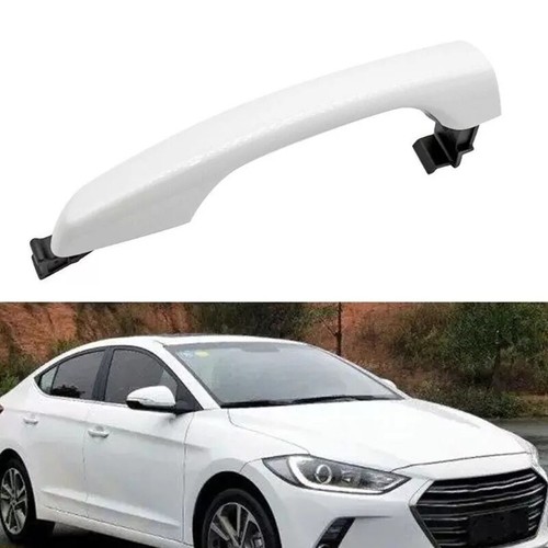 2Pcs For 17-20 Hyundai Elantra Front Left + Right Outside Door Handle White - Bild 5 von 13