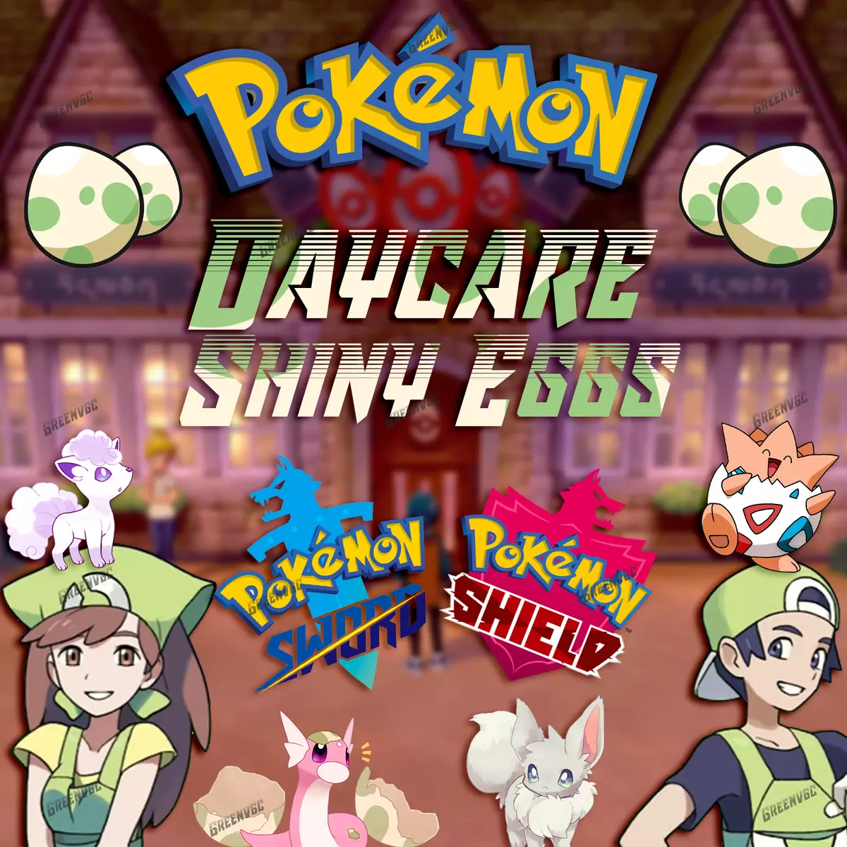 Any Shiny Egg of Your Choice | 6IV | Pokemon Sword and Shield