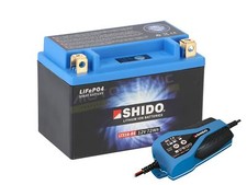 KAWASAKI VN 1700 Voyager Custom 2011-2014 Shido Lithium Battery & Charger