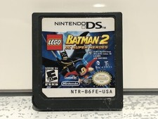 NINTENDO DS - LEGO BATMAN 2 DC SUPER HEROES CARTRIDGE ONLY TESTED