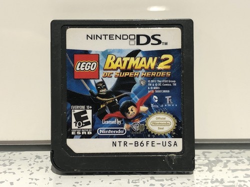 NINTENDO DS - LEGO BATMAN 2 DC SUPER HEROES NUR CARTRIDGE GETESTET - Bild 1 von 2