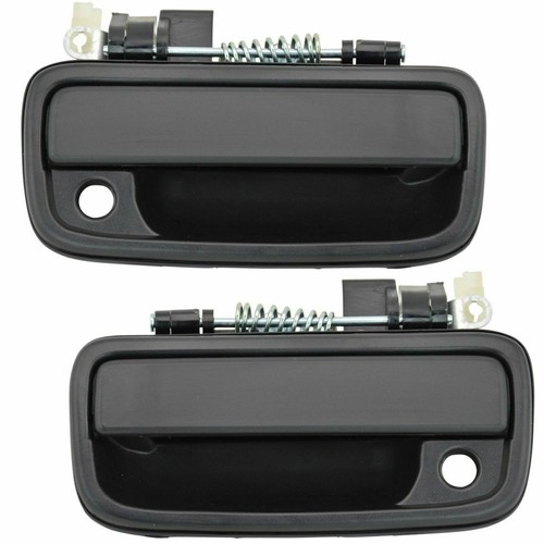 New Exterior Front Door Handles Set R&L Black For 1995-2004 Toyota Tacoma F3 - Picture 2 of 8