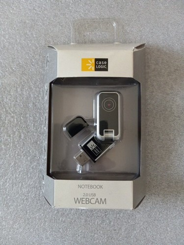 Case Logic Webcam Notebook 2.0 USB Wireless Plug Play Software Black Brand New - Afbeelding 4 van 4