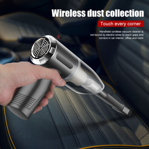 120W Mini Car Vacuum Cleaner High Power Strong Suction Vacuum Rechargeable US - Bild 2 von 11