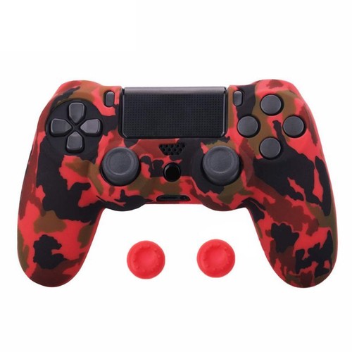 Soft Silicone Protective Case Cover Grip Camouflage Skin for PS4 Controller - Picture 4 of 11