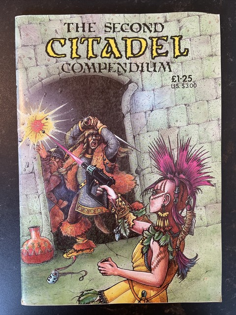 The Second Citadel Compendium - Games Workshop 1984 - Vintage Raro Warhammer- The Second Citadel Compendium - Games Workshop 1984 - Vintage Raro Warhammer-