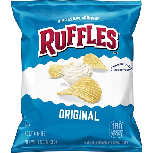 Potato Chips Original, Sour Cream, and Cheddar Flavors, 1 oz Bags, 40 Count - Picture 5 of 6