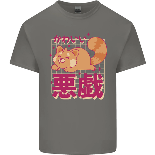 Kawaii Rojo Panda Japonés Lindo Algodón Hombre Camiseta - Imagen 7 de 94