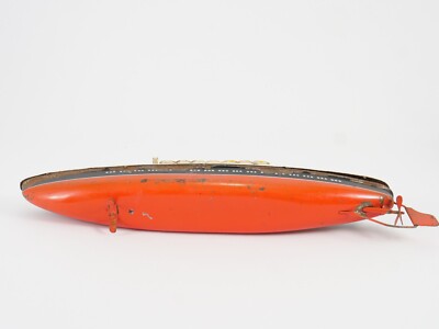 Jouets et jeux anciens en tôle pour bateaux