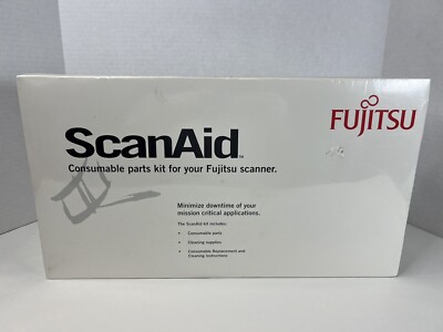 NEW GENUINE Fujitsu ScanAid Consumable Parts Kit CG01000-476701, M4097D/fi 